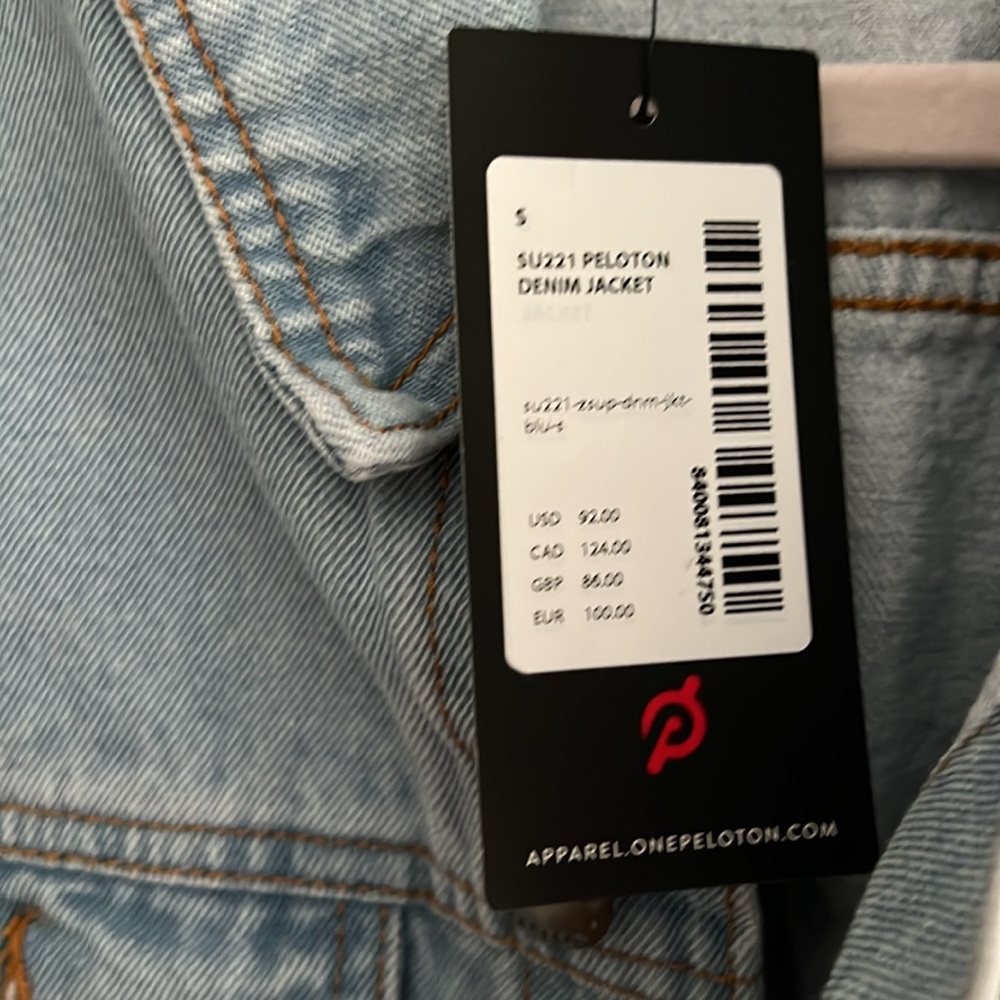 Peloton Together We Go Far Denim Jacket - Picture 5 of 5